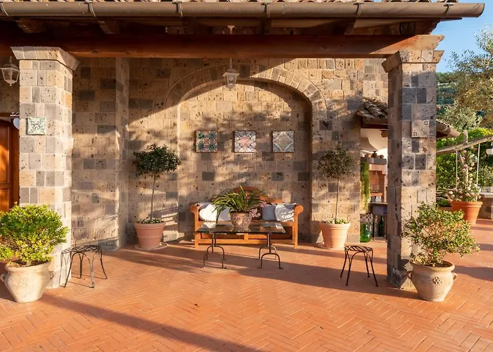 Villa Carolina Sorrento Private Heated Pool And Sea View